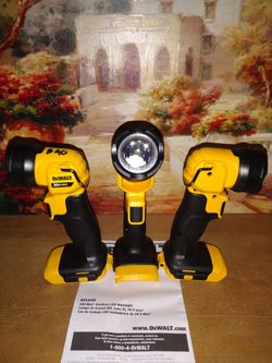 DEWALT 20V LED LIGHT (NEW) $40 EACH