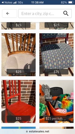 Estate sale clearance sale