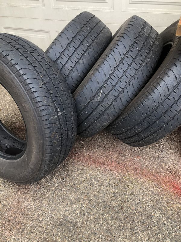 Set of 4 Michelin LTX A/T2 Load Range E LT265/70R18 Tires for Sale in