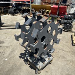 Excavator Compaction Wheel