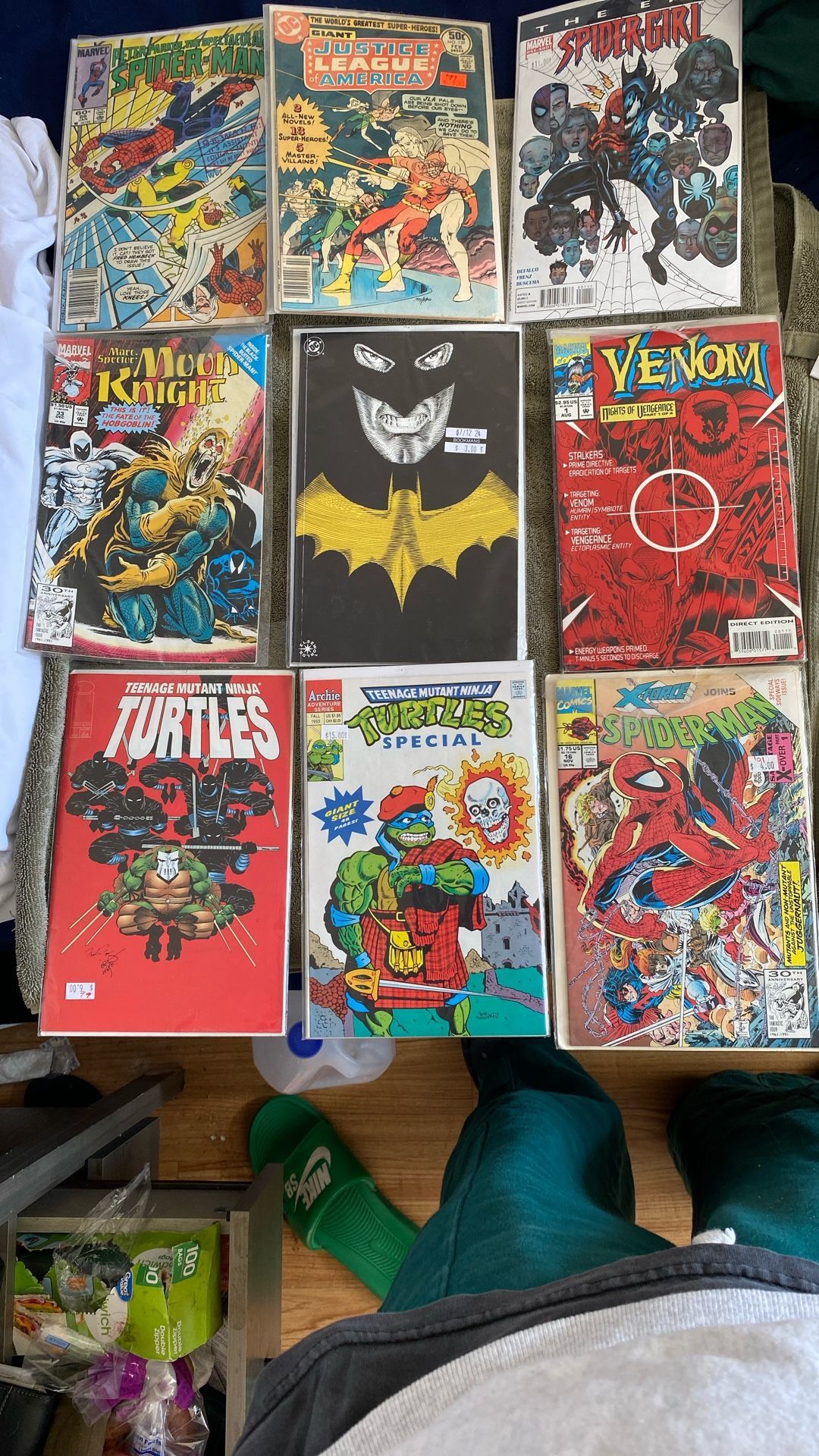 Comic book Lot Marvel Spawn TMNT Batman