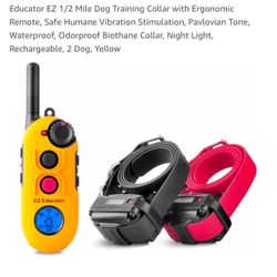 Educator EZ Dog Training Collar/ECollar - 2 Dog