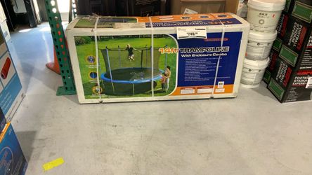 Sportspower 14ft Trampoline with Enclosure Combo $250