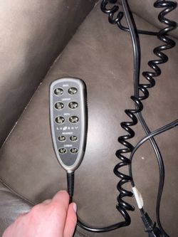Brown Leather Electric Chair