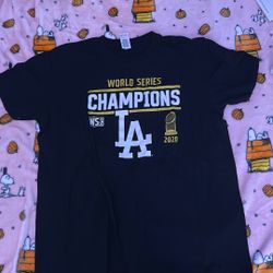 2020 champs dodgers shirt