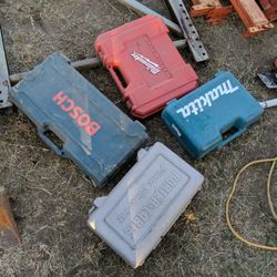 Miscellaneous Power Tool Cases $2 Each