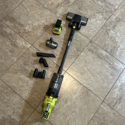 Ryobi 18v HP Brushless Pet Stick Vacuum Kit 