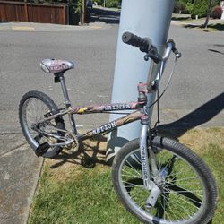 Kids Bike BMX Raiders 20", Hand Made Painting, Good Condition 