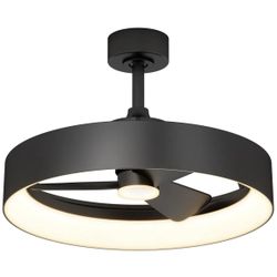 Artika Austin 23" LED Fandelier With LED Light And Remote