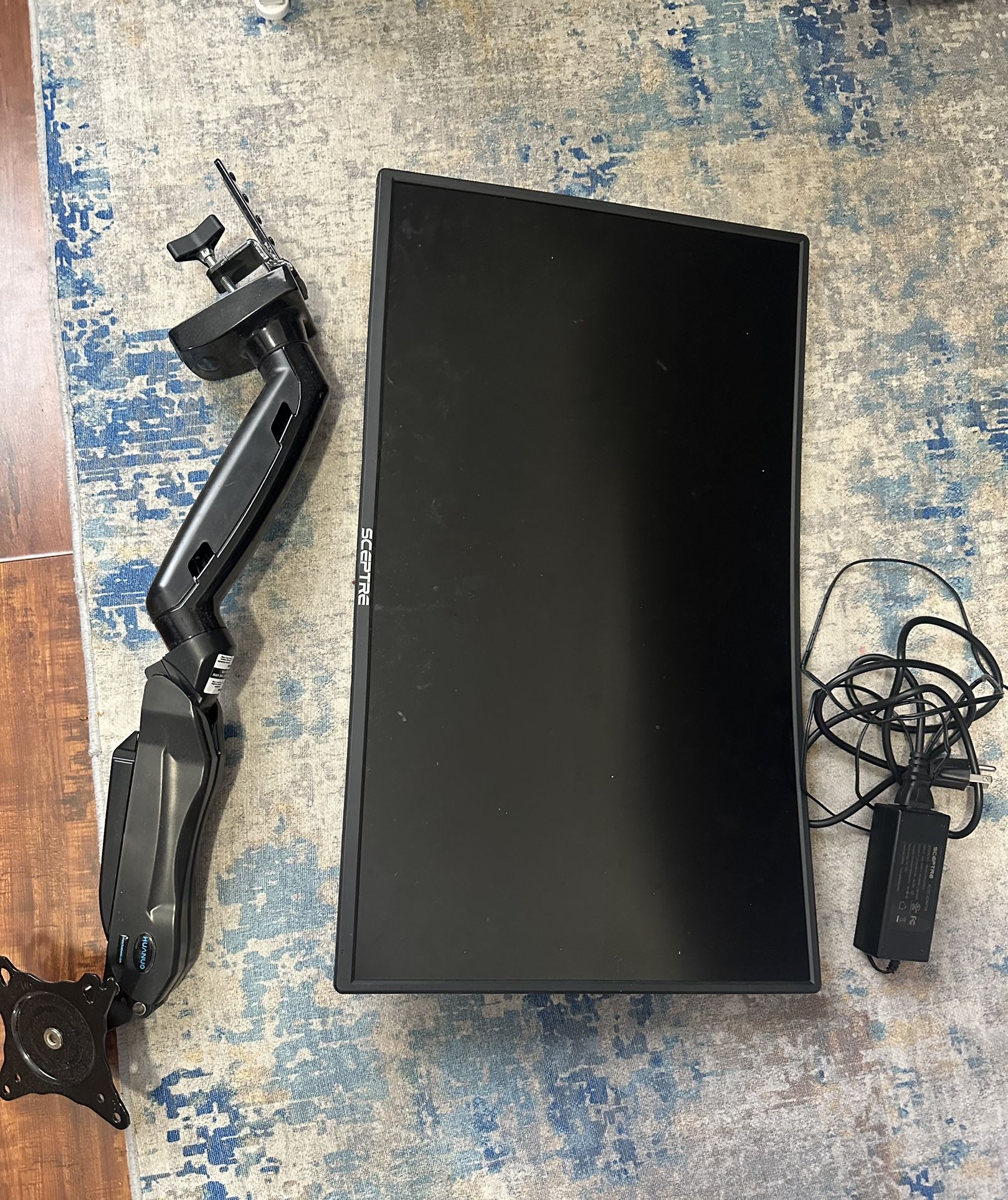 Monitor With Arm
