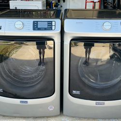 Front Load Maytag Washer and Dryer Set
