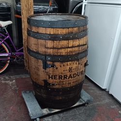 Vintage Tequila Herradura Wine Barrel Bar