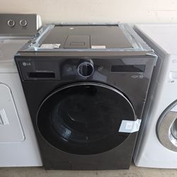 LG 5.0 Cu. Ft. Mecapacity Smart Front Load Electricall In One Washer And Dryer