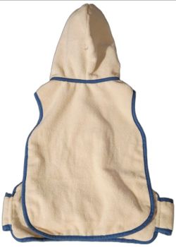 Well & Good Hooded Robe for Dogs, Large/X-Large and Medium Small
