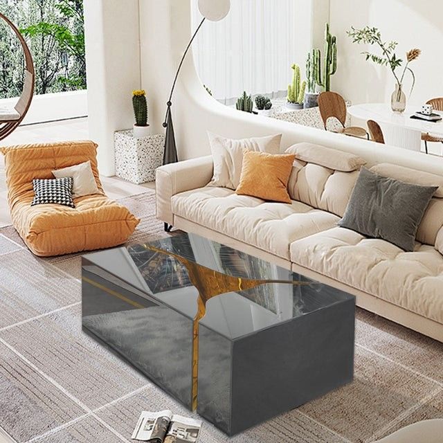 Gray Coffee Table