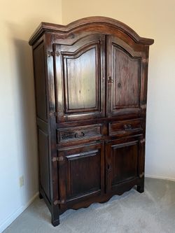 Large Wood Armoire