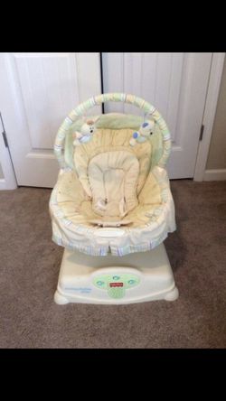 Baby soothing motions glider