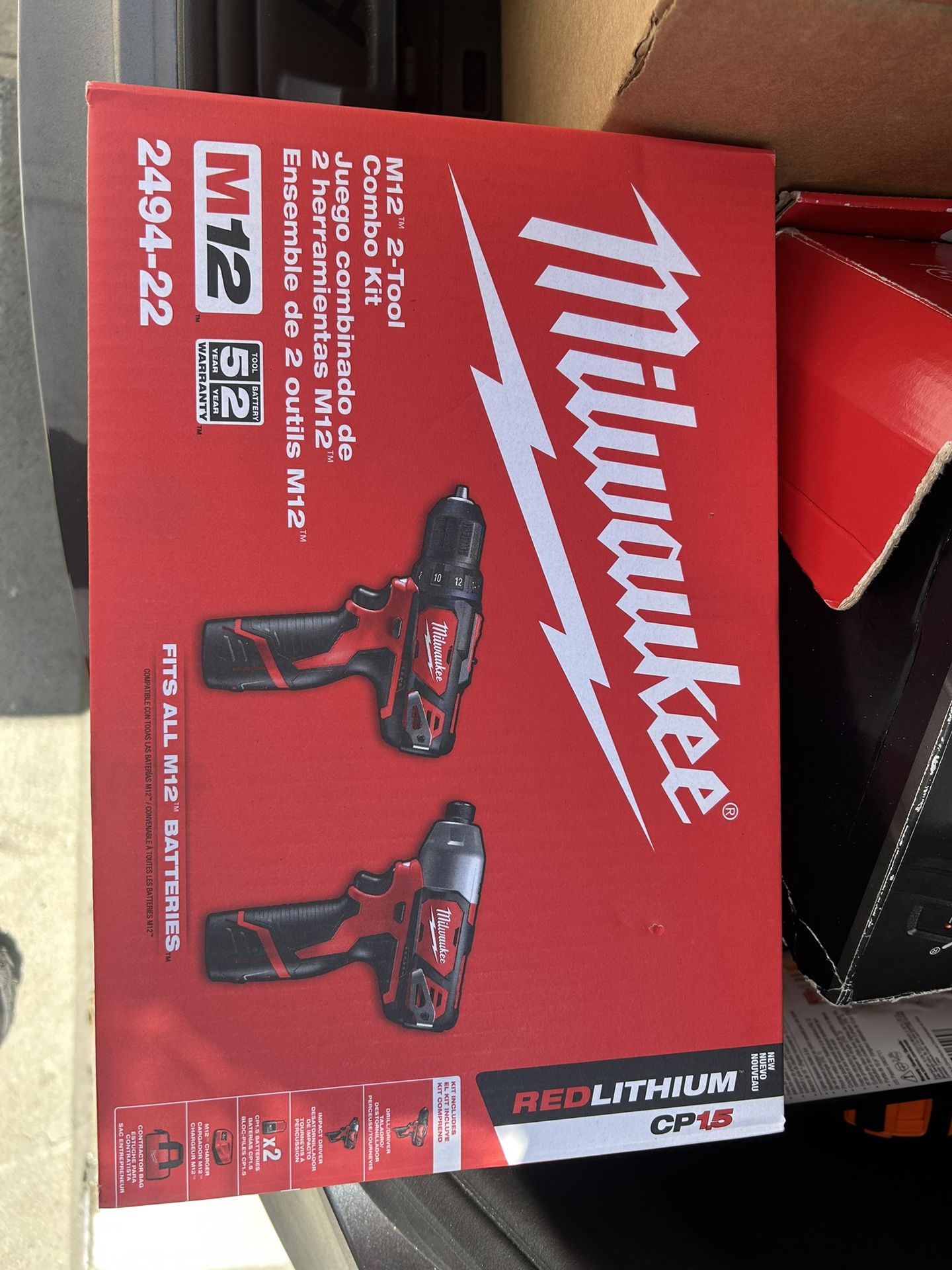 Milwaukee M12 Tool Combo Set