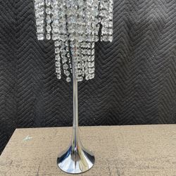 Silver Stand Cristal Center Piece