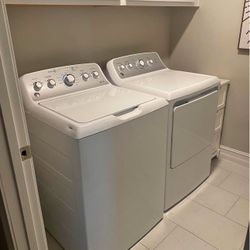 Extra large capacity washer and dryer