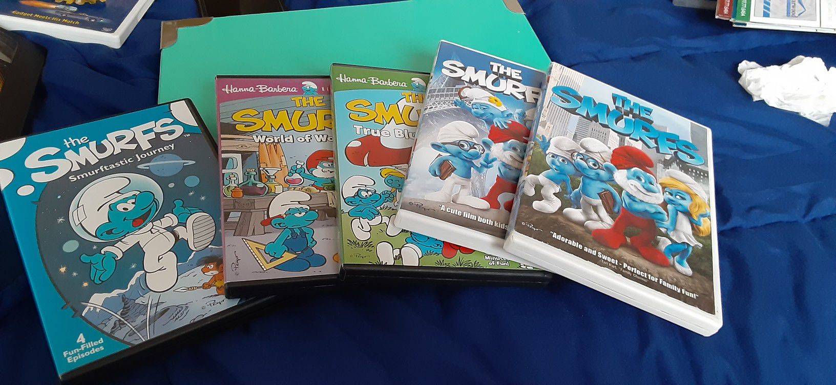 The Smurfs!! Great collection of DVD's