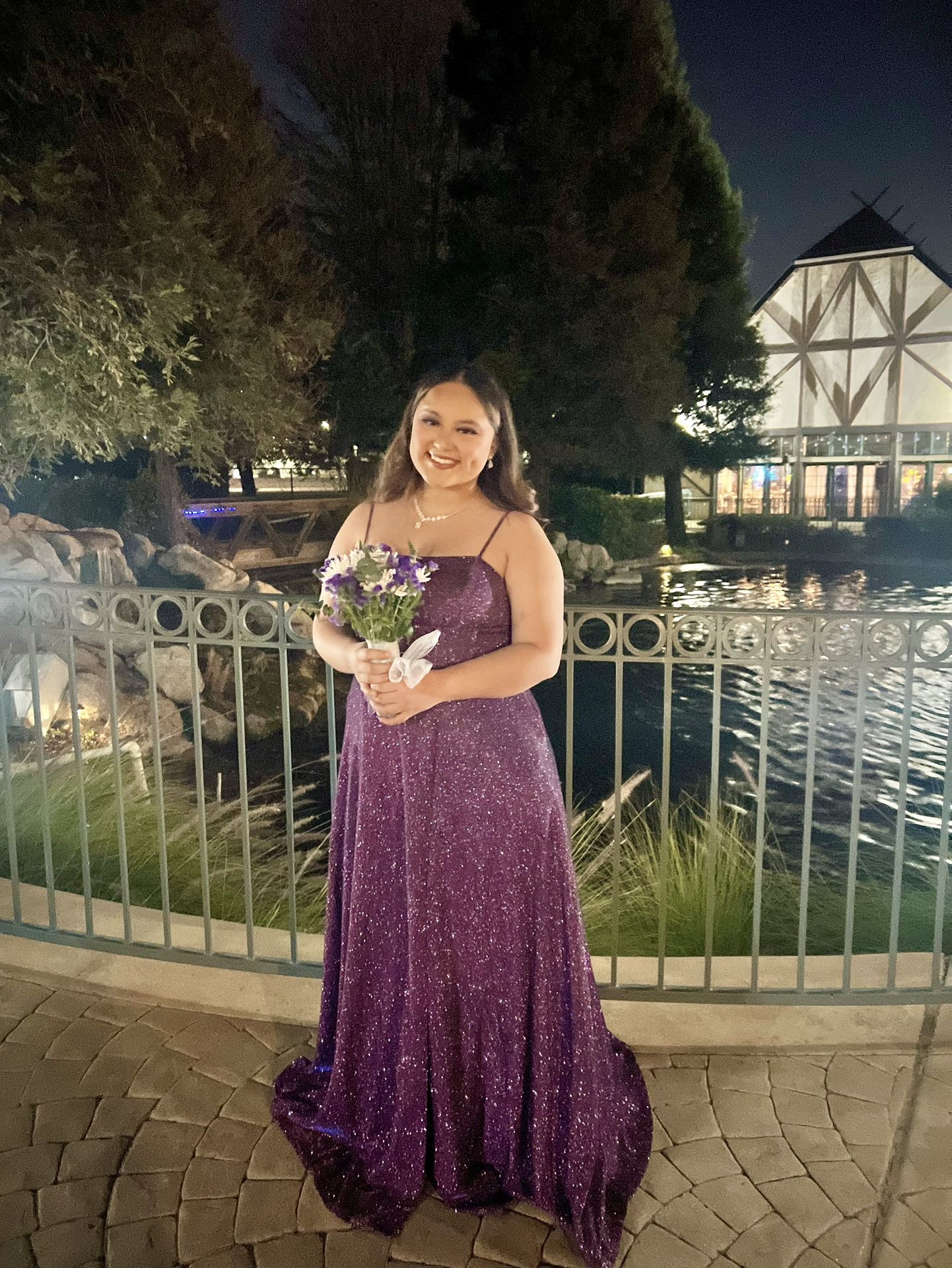 Purple Prom Dress 