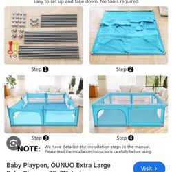 Large playpen