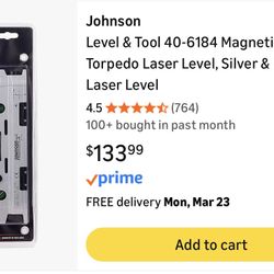 Magnetic Torpedo Laser Level,