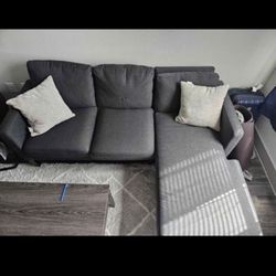 Grey Sectional Couch 