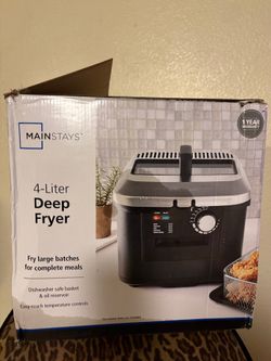 Mainstays 4 Liter Deep Fryer