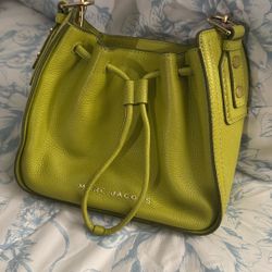 Marc Jacobs Lime Green Crossbody 