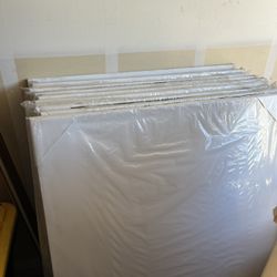 12 3Ftx4Ft Blank Art Canvas painting Supplies Lot AND FRAMES ALL SIZES