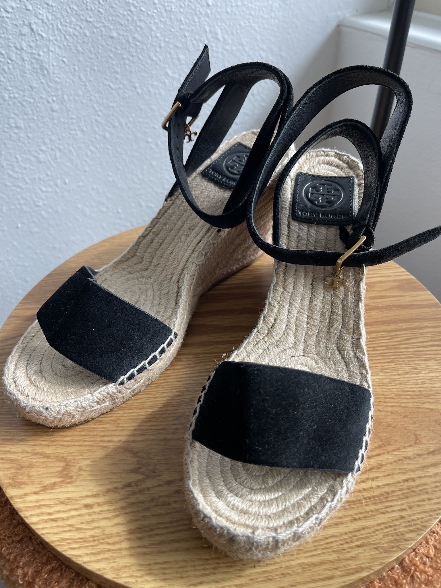 Tory Burch Wedge Espadrilles Size 7.5