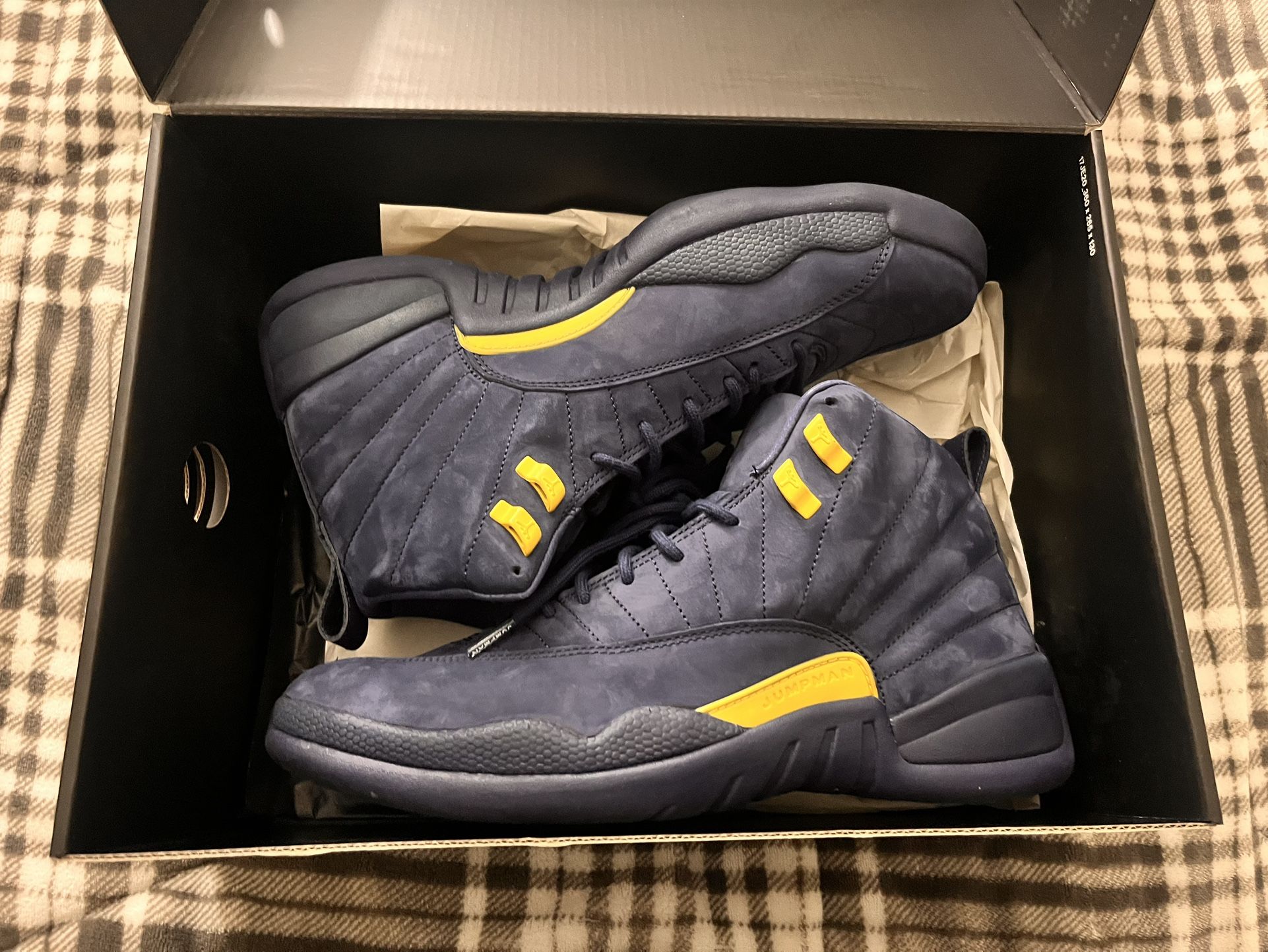 Jordan retro 12 “Michigan” Sz 11.5