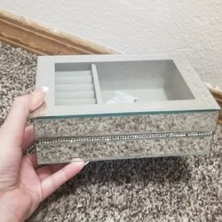 Silver Jewlery Box New