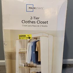 2 Tier Portable Closet