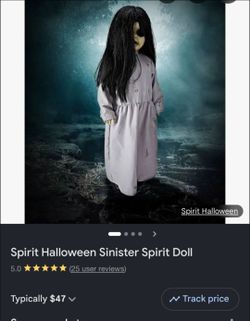 Sinister Halloween doll