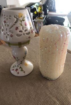 Candle holder and candle