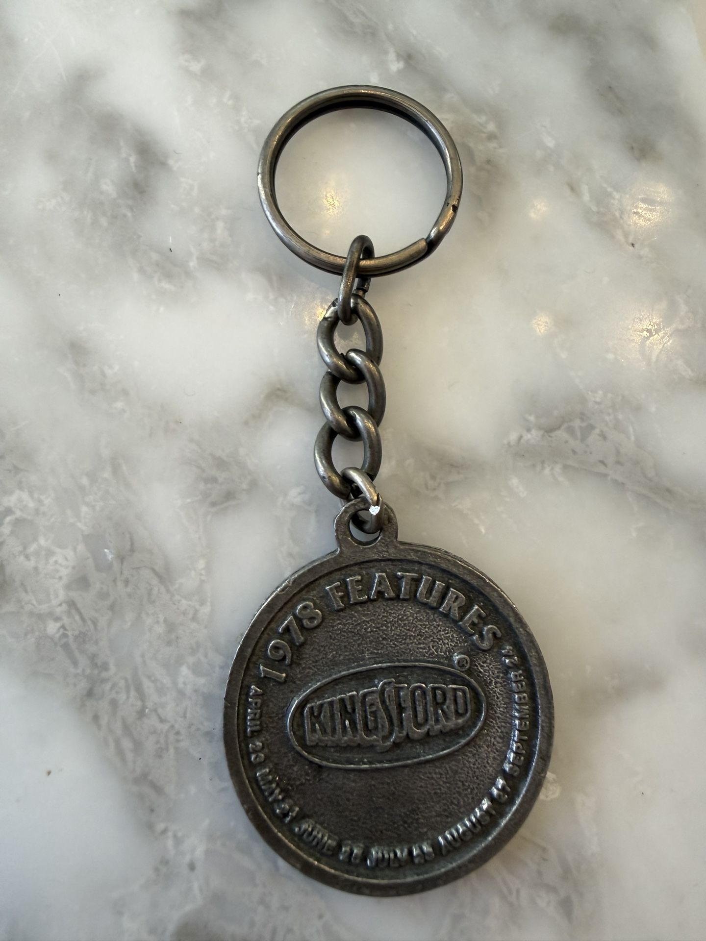1978 kingsford charcoal vintage keychain rare
