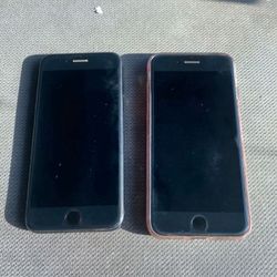 2 iPhone 7 In Good Condition $120 Each Or $240 For Both They Work Good 