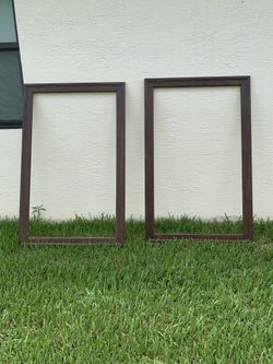 Custom mirror frames