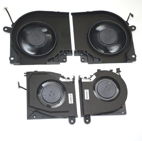 New CPU & GPU Fan DC12V For Dell Alienware X17 R1 R2 9DNWT X63JW W7KC4 J01R0