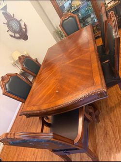Formal Dining Table and Chair Set