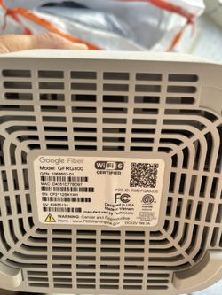 Google Fiber Network Internet Wifi Router Gateway (Modem) GFRG300, 