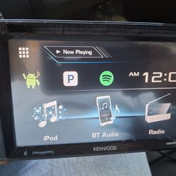 STEREO KENWOOD CD DVD AUX USB BLUETOOTH GOOD CONDICIÓN ABLO ESPAÑOL 