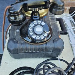 Antique 1920's Western Electric Rotary Desk Vintage Telephone