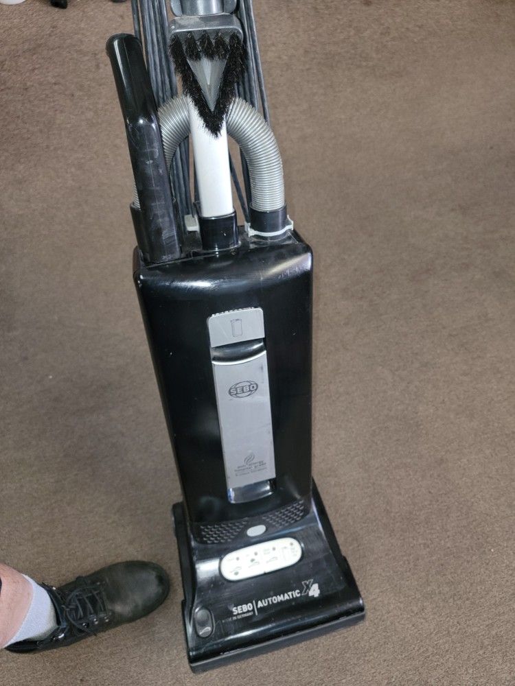 Sebo X4 Vacuum.  