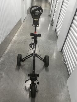 Caddytek CaddyLite 11.5 V3 3 Wheel Golf Push Cart - SuperLite Deluxe, Easy To. Used in good condition with some cosmetic blemishes. These blemishes ar
