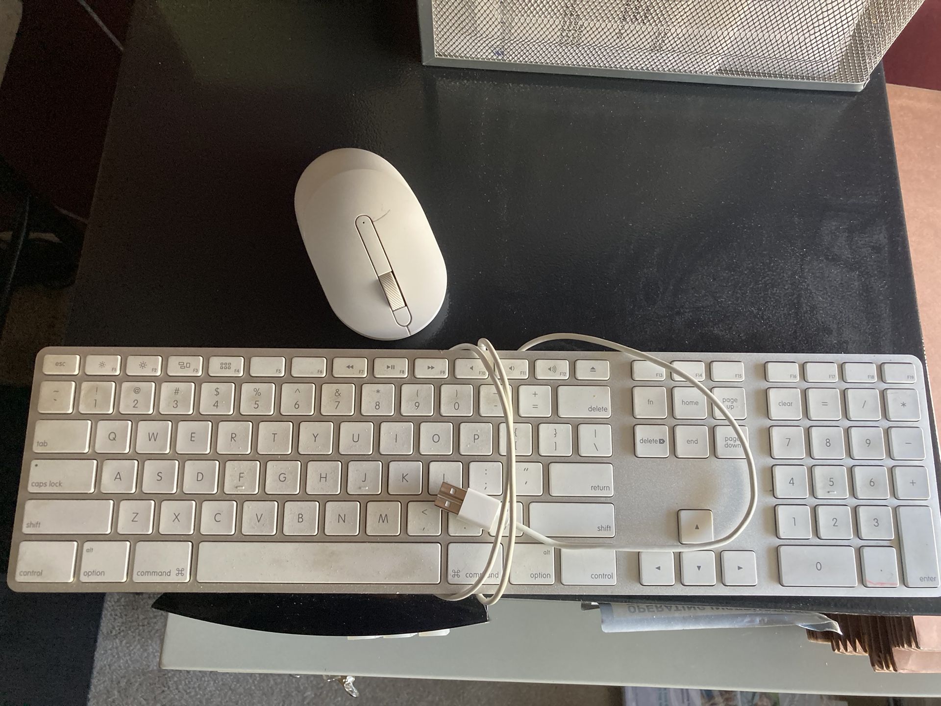 Apple Computer Keyboard And Mouse