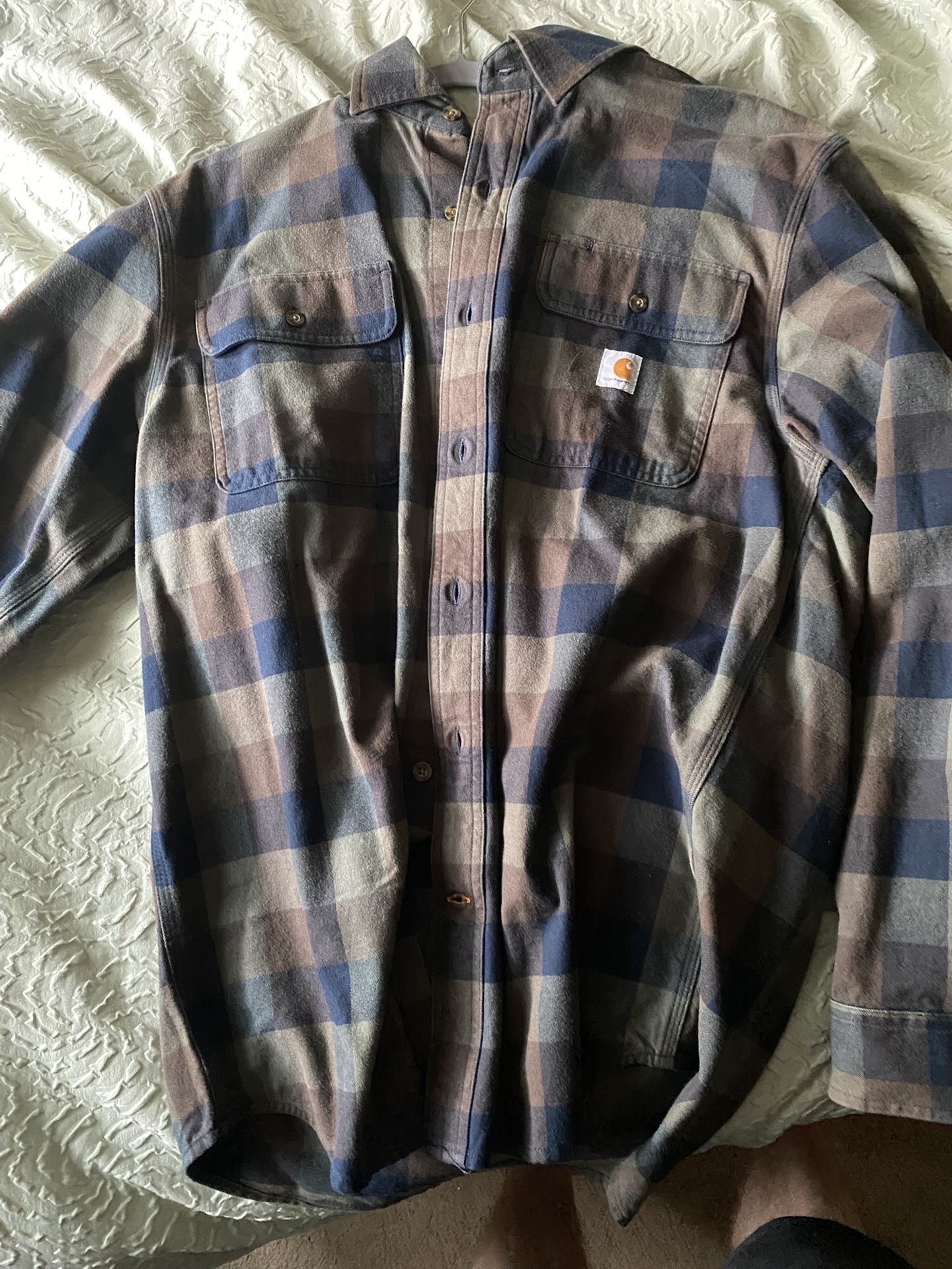 Carharrt Flannel/light Jacket